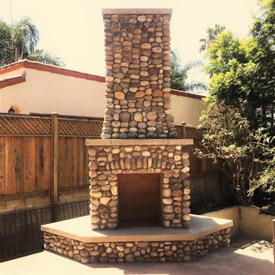 Exterior Fireplace