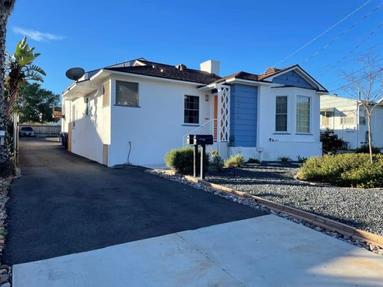 Front View Original House
