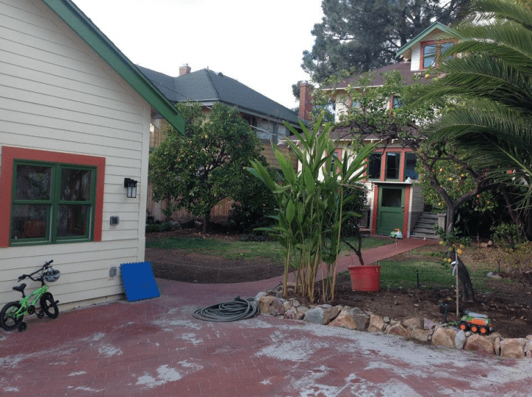 New Garage With Original House-1