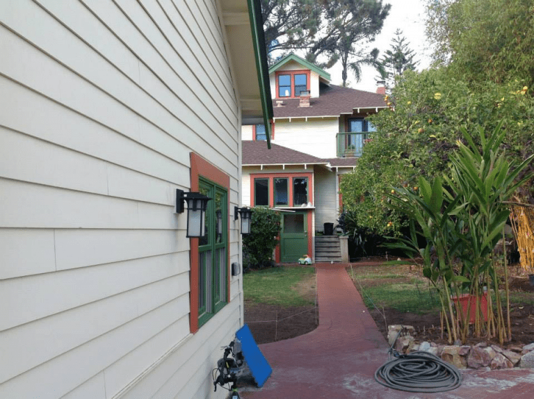 New Garage With Original House-2