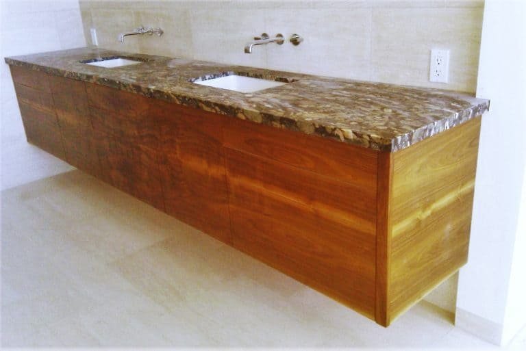 Bathroom Double Sink Cabinet